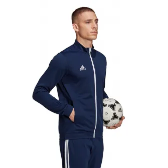 adidas Performance, Bluza cu fermoar, pentru fotbal Entrada 22, Bleumarin, S
