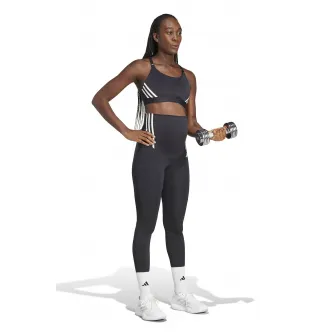 adidas Performance, Bustiera cu logo, pentru gravide, Negru, XS-A-B
