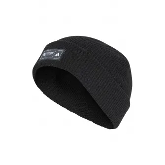 adidas Performance, Caciula elastica striata, Negru