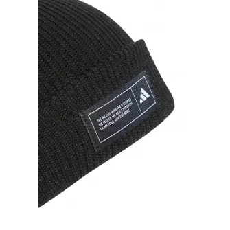adidas Performance, Caciula elastica striata, Negru