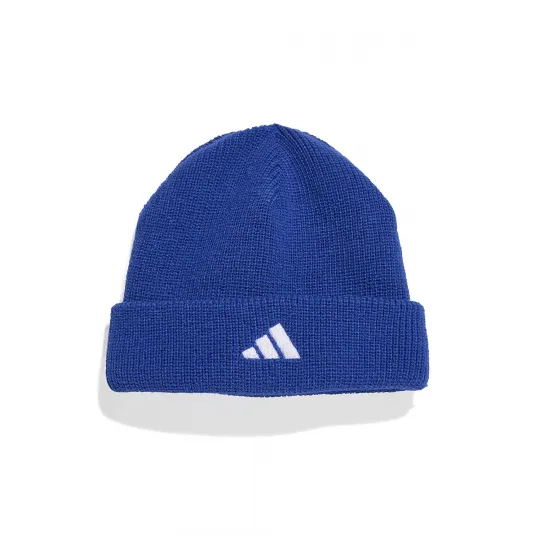 adidas Performance, Caciula tricotata cu logo brodat, Albastru royal, 52-54 CM