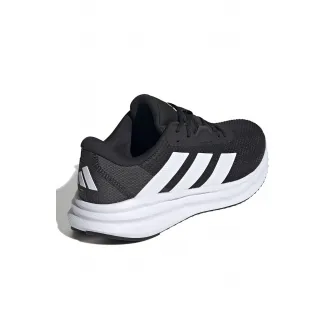 adidas Performance, Pantofi cu logo pentru alergare Galaxy 7, Negru, Alb, 11.5