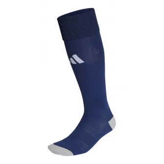 adidas Performance, Sosete lungi pana la genunchi pentru fotbal Milano 23, Gri deschis, Albastru inchis, 46-48