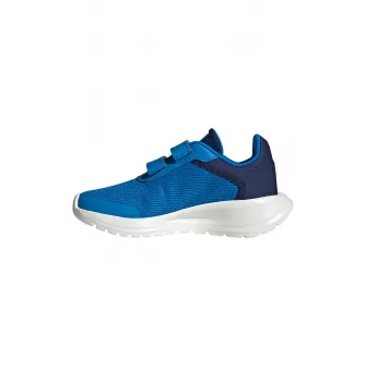 adidas Sportswear, Pantofi cu insertii de plasa Tensaur Run 2.0, Alb, Albastru royal, Bleumarin, 30.5 EU