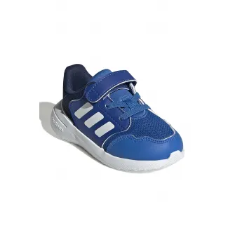 adidas Sportswear, Pantofi cu insertii sintetice, pentru alergare Tensaur Run, Negru, Albastru royal, 25.5 EU
