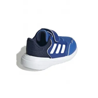 adidas Sportswear, Pantofi cu insertii sintetice, pentru alergare Tensaur Run, Negru, Albastru royal, 25.5 EU