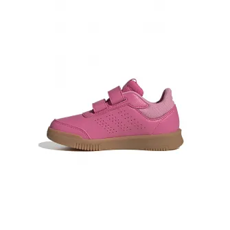 adidas Sportswear, Pantofi sport cu velcro Tensaur, Alb, Roz fandango, 34 EU