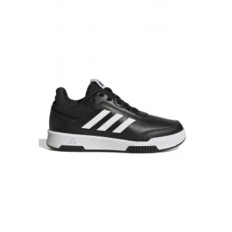 adidas Sportswear, Pantofi sport din piele ecologica cu logo Tensaur Sport 2.0, Negru, Alb, 30 EU