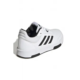 adidas Sportswear, Pantofi sport din piele ecologica cu logo Tensaur Sport 2.0, Negru, Alb optic, 29 EU