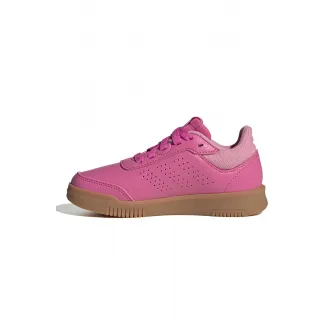 adidas Sportswear, Pantofi sport din piele ecologica Tensaur Sport 2.0, Alb, Roz fandango, 33 EU