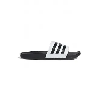 adidas Sportswear, Papuci unisex Adilette Comfort, Negru, Alb murdar, 7