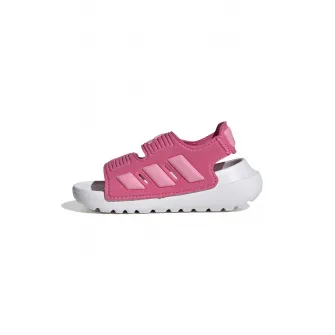adidas Sportswear, Sandale wedge Altaswim 2.0 cu velcro, Roz, 26 EU
