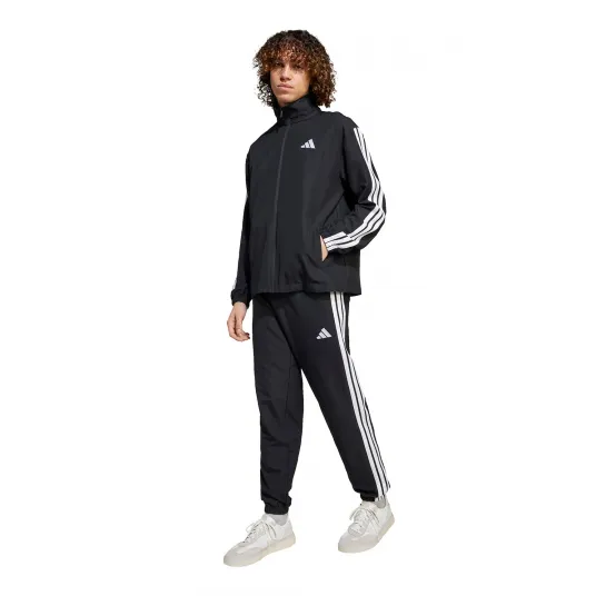 adidas Sportswear, Trening cu fermoar, Negru, XS