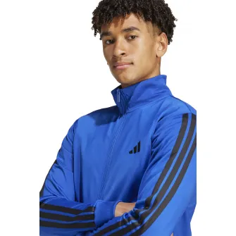 adidas Sportswear, Trening cu logo, Albastru royal, S