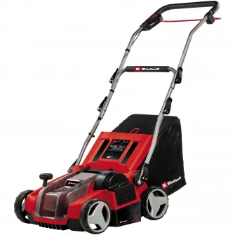 Aerator/Scarificator pe acumulator Einhell Power X-Change GE-SA 36/35 Li-Solo, 2x18 V, latime lucru 350 mm, sac de colectare 28 l, fara acumulator/incarcator