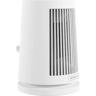 Aeroterma Xiaomi BHR8940EU, 600 W, Incalzitor ceramic, Protectie impotriva rasturnarii, Protectie supraincalzire, Incalzitor PTC, Diametru elice 13.2 cm, Alb
