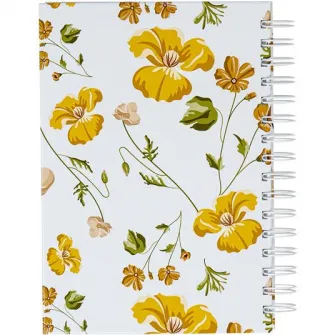 Agenda Daily Planner BiroCo A5 150 File Motiv Flori Aramii