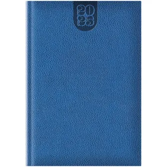 Agenda Dakota A5 datata hartie ivory coperta albastru navy