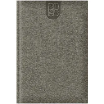 Agenda Dakota A5 datata hartie ivory coperta gri