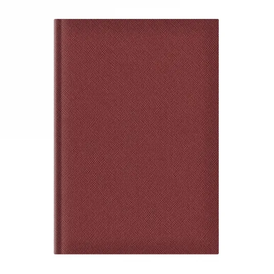 Agenda nedatata A5 Adria hartie ivory coperta maro roscat