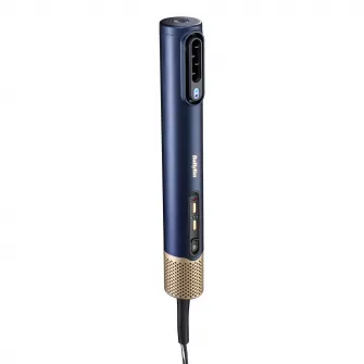 Air Wand 3in1 AS6550CE BaByliss, Functie uscare, 2 Accesorii, 3 trepte de temperatura, Functie Ionica, Tehnologie Anti-Frizz ,Albastru