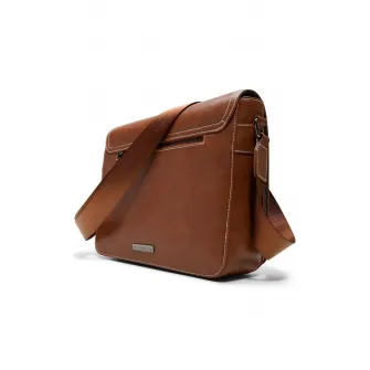 Aldo, Geanta messenger din piele ecologica, Maro cognac