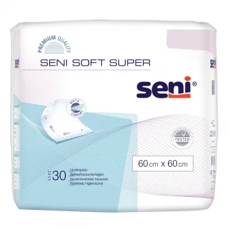 Aleze / Protectii pentru pat Seni Soft Super, 60 x 60 cm, 30 buc