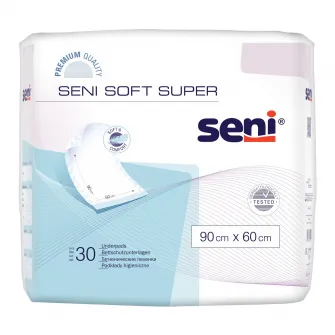Aleze / Protectii pentru pat Seni Soft Super, 60 x 90 cm, 30 buc