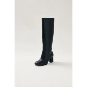 ALOHAS, Cizme inalte de piele, Negru, 36