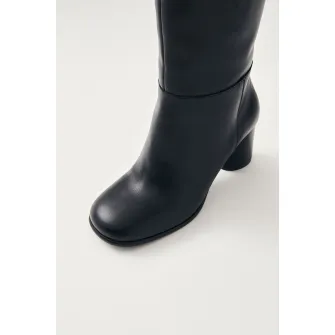ALOHAS, Cizme inalte de piele, Negru, 36