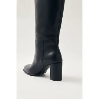 ALOHAS, Cizme inalte de piele, Negru, 36