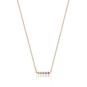 Amelia Parker, Colier cu zirconia, Auriu