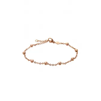 Amelia Parker, Set de 2 bratari, Auriu rose