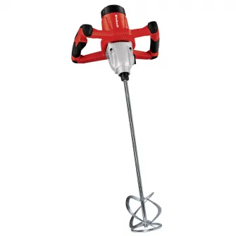 Amestecator vopsea/mortar Einhell TC-MX 1400-2 E, 1400 W, 230 V, 780 RPM, prindere M14, pornire lina + paleta mortar