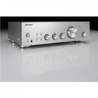 Amplificator Pioneer A-40AE SMGP, 2 x 60W, Argintiu