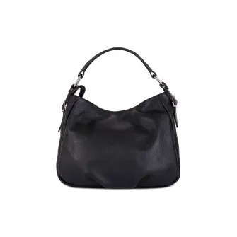 Anna Morellini, Geanta hobo, de piele Noemi, Negru