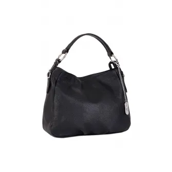 Anna Morellini, Geanta hobo, de piele Noemi, Negru