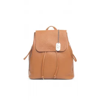 Anna Morellini, Rucsac de piele Claire, Maro caramel