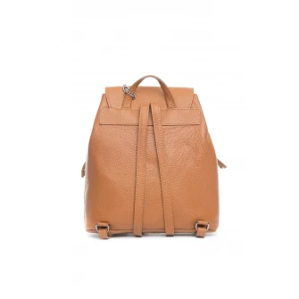 Anna Morellini, Rucsac de piele Claire, Maro caramel