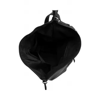 Anna Morellini, Rucsac din piele in forma de triunghi Aureliana, Negru