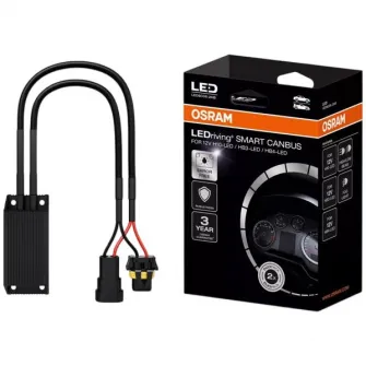 Anulator de eroare pentru leduri Osram H10, HB3, HB4 LEDrivingВ® SMART CANBUS LEDSC06,Blister, 2buc