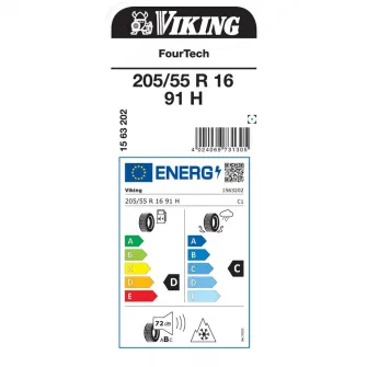 Anvelopa Allseason Viking Four Tech 205/55R16 91H