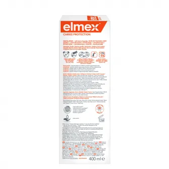 Apa de gura elmex Caries Protection, pentru protectie anticarie, 400 ml