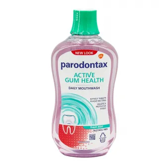 Apa de gura fara alcool parodontax Daily Gum Care Fresh Mint, 500 ml