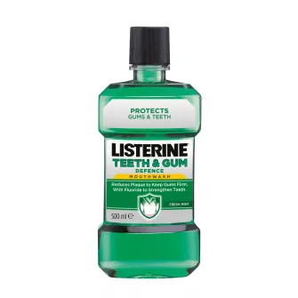 Apa de gura Listerine Teeth  Gum Defence, 500 ml