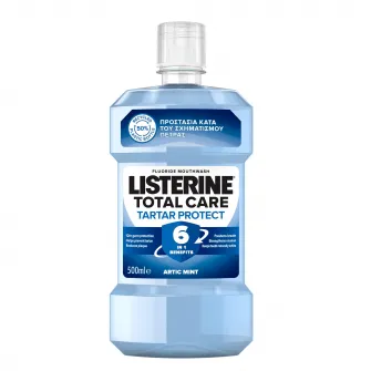 Apa de gura Listerine Total Care cu protectie impotriva tartrului, 500 ml