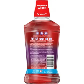 Apa de gura Max White Purple Reveal, 500 ml