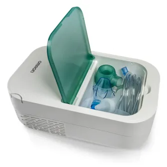 Aparat aerosoli OMRON DuoBaby, cu aspirator nazal, pentru bebelusi