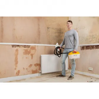Aparat cu aburi pentru dezlipit tapet Wagner Steam Force 2410385, 2000 W, 12 min timp maxim de incalzire, 70 min autonomie, 230 V