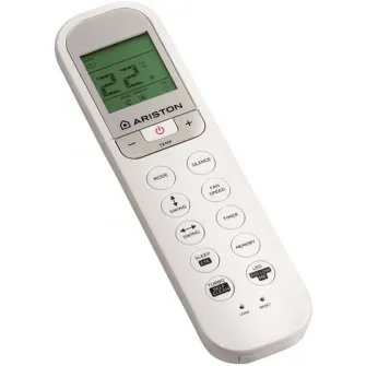 Aparat de aer conditionat Ariston PRIOS 35 Wi-Fi, 12000 BTU, Clasa A++, Functie incalzire, 2D Inverter, Follow me, R32, Alb